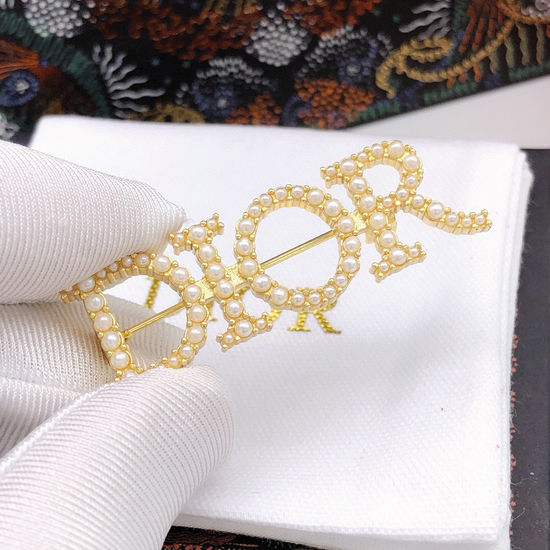 Christian Dior CD Delicate Hair Brooch