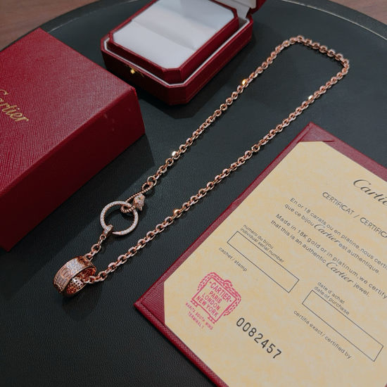 Cartier Cartier Inspired Elegant V Gold Necklace
