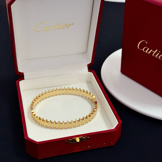 Cartier Diamond Inlaid Classic Bracelet