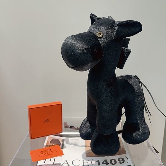 Hermes Handmade Stuffed Horse Ornament Doll