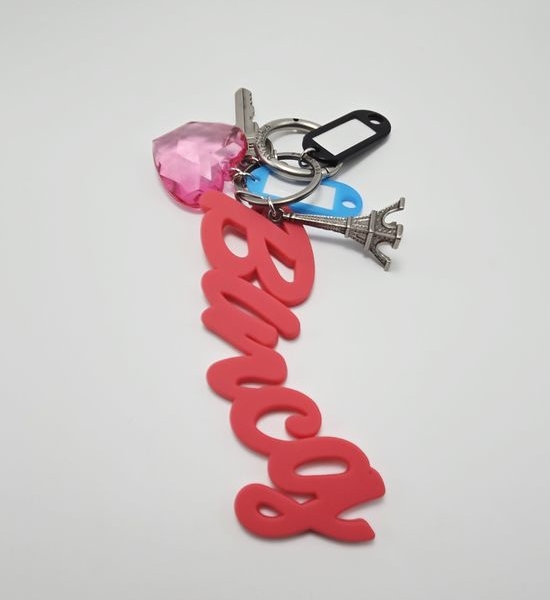 Balenciaga Minimalist Multi Element Keychain Bag Charm