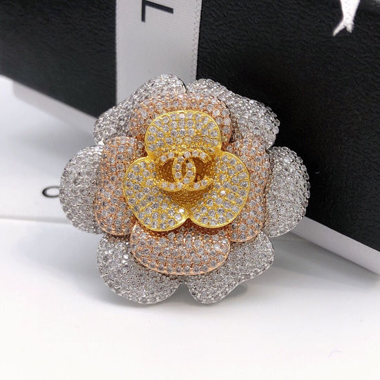 Chanel Delicate Camellia Design Brooch