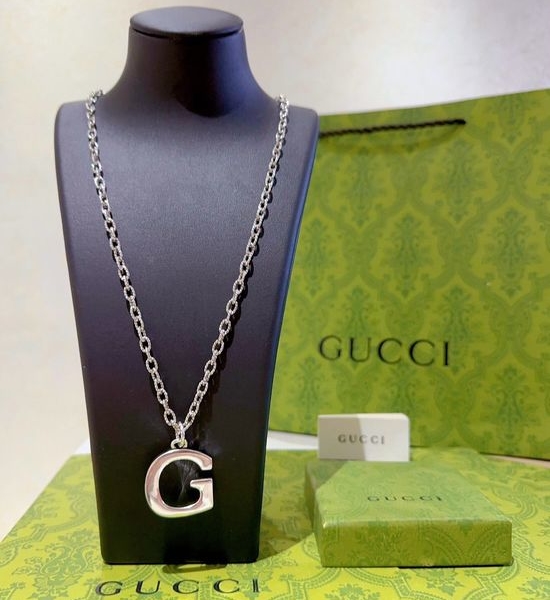 Gucci Vintage Distressed Popular Trendy Necklace