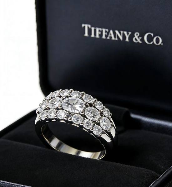 Tiffany & Co. Adjustable Simple Elegant Open Ring