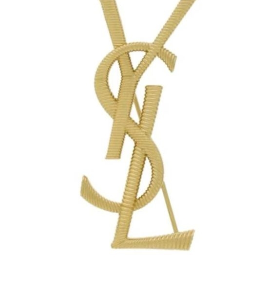 Yves Saint Laurent YSL Classic Sparkling All-Match Brooch