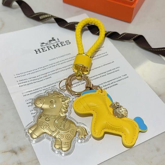 Hermes Premium Craft Keychain Bag Accessory