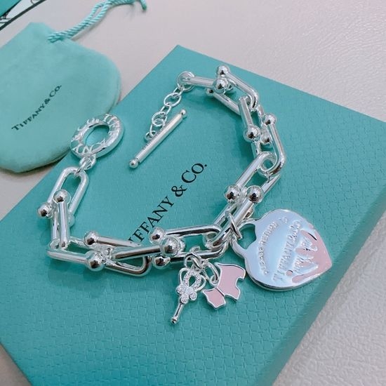 Tiffany & Co. Vintage Finish Bracelet Timeless Unisex Jewelry