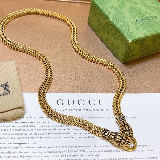 Gucci Unique Vintage Style Fashion Necklace