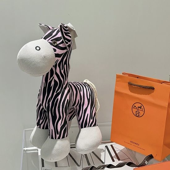 Hermes Handmade Horse Plush Decor Premium Quality