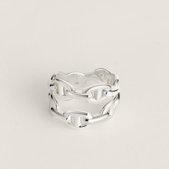 Hermes Pig Nose Double Layer Ring
