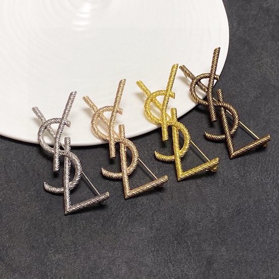 Yves Saint Laurent YSL Versatile Elegant Fashion Brooch