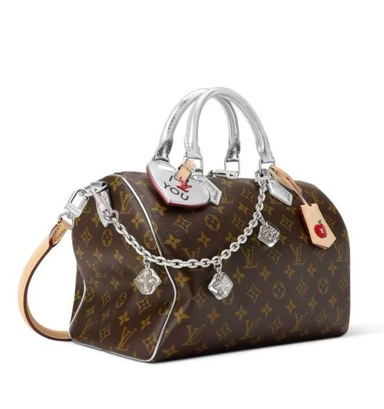 Louis Vuitton LV Delicate Bag Chain Key Ring Ornament