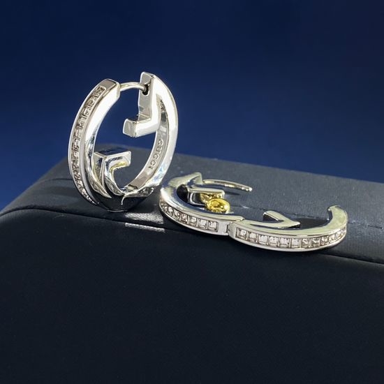 Gucci Classic Double G Letter Earrings