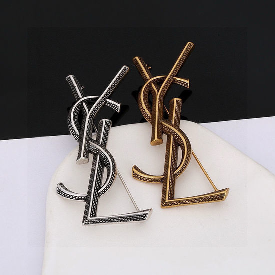 Yves Saint Laurent YSL Shining Classic Brooch Pin