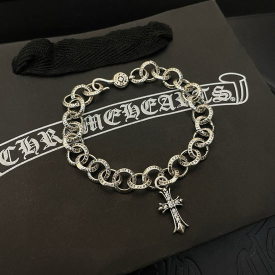 Chrome Hearts Vintage Interlocking Chain Bracelet