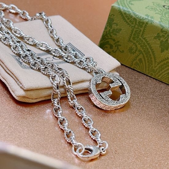 Gucci Classic Adjustable Vintage Finish Necklace
