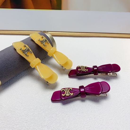 Celine 2 Pack Acetate Hair Side Clips