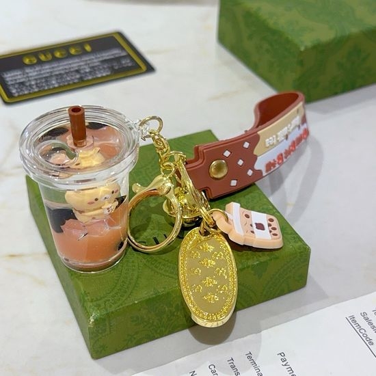 Gucci Vintage Bag Charm Key Holder Accessory