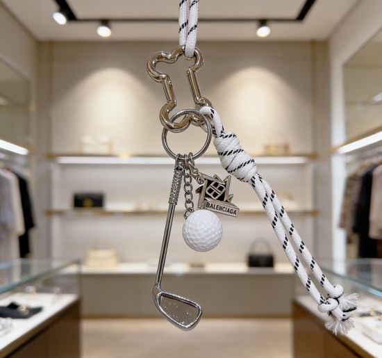 Balenciaga Vintage Bag Charm Keychain