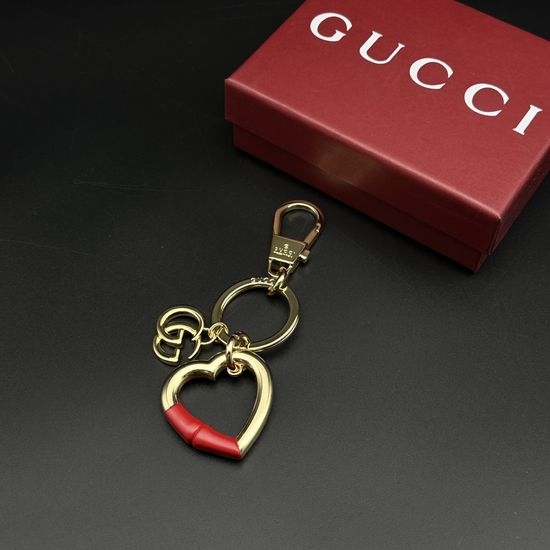 Gucci Delicate Heart Shape Keychain Pendant