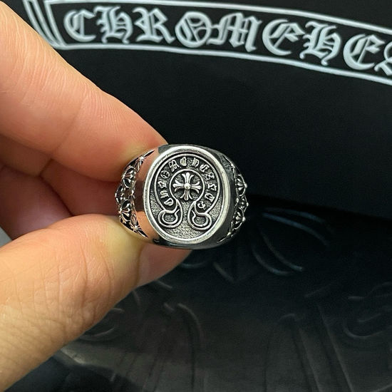 Chrome Hearts Vintage Cross Pattern Retro Ring