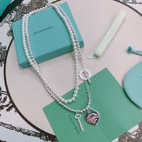 Tiffany & Co. Vintage Two Circle Silver Bracelet