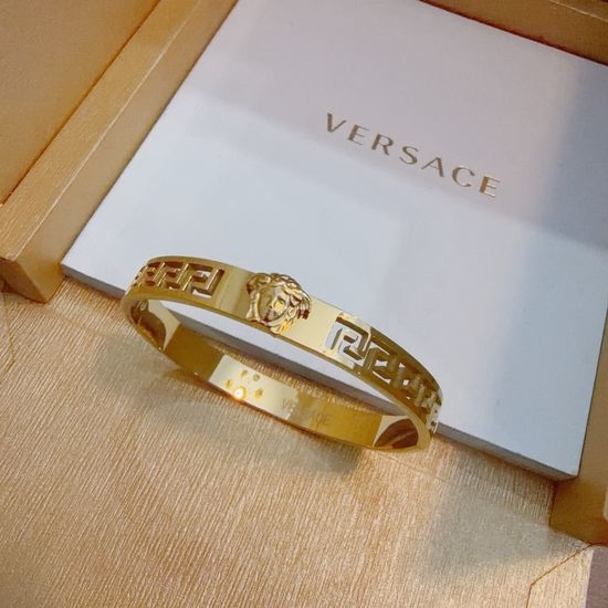 Versace Embedded Diamond Stylish Cool Bangle
