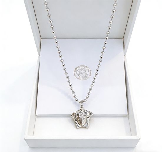 Versace Vintage Style Medallion Necklace