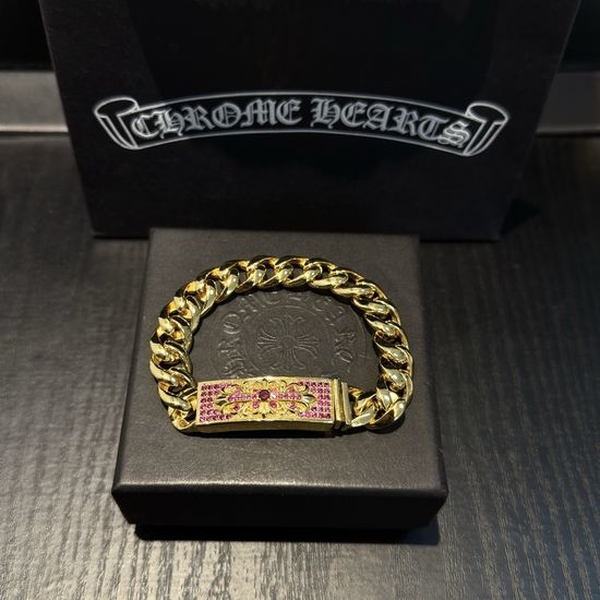 Chrome Hearts Vintage Cross Pattern Handmade Bracelet