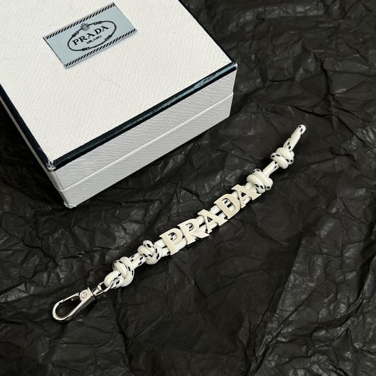 Prada Elegant Woven Cord Bracelet
