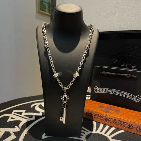 Chrome Hearts Vintage Multi Element Dice Pendant Necklace