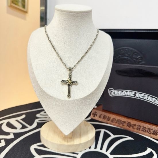 Chrome Hearts Retro Cross Pattern Necklace