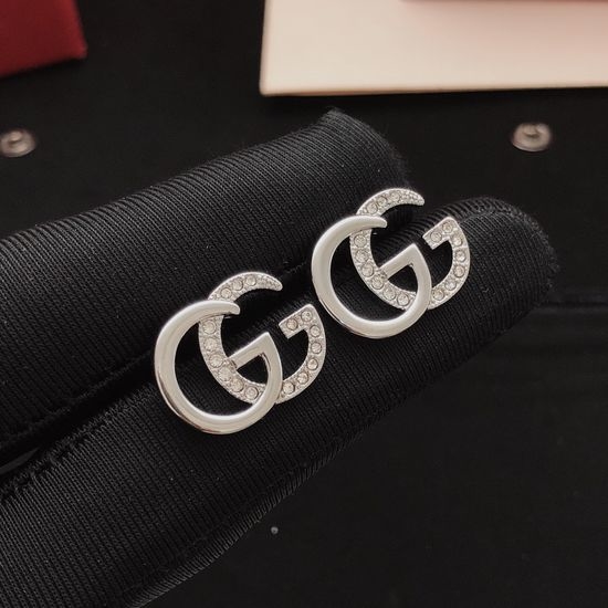 Gucci Silver Mini Stud Earrings