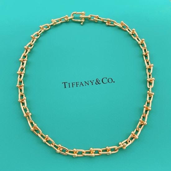 Tiffany & Co. Rose Gold U-shaped Necklace