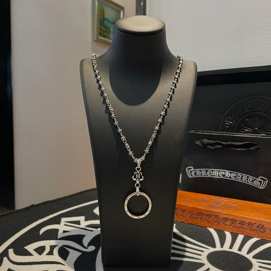 Chrome Hearts Vintage Flower Pendant Necklace