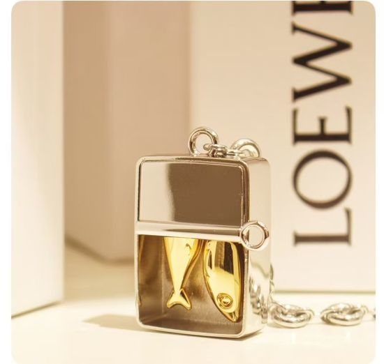 Loewe Sardine Shape Decorative Pendant Accessory