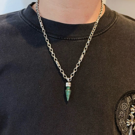 Chrome Hearts Vintage Pendant Retro Style Necklace