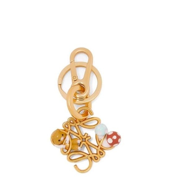 Loewe Cute Hamster Mushroom Keychain Bag Charm