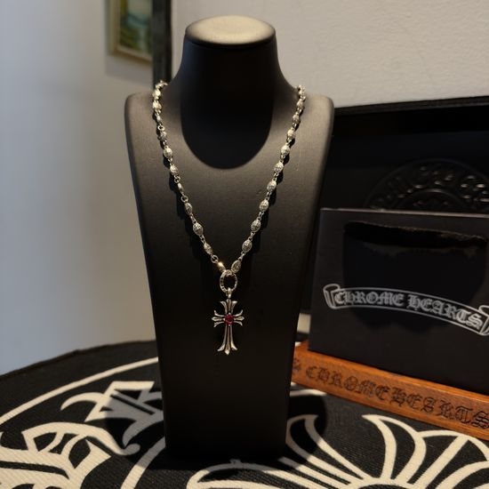 Chrome Hearts Vintage Cross Pendant Necklace for All