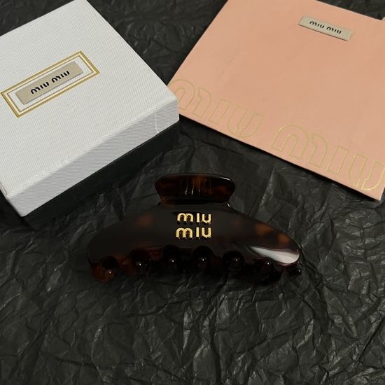 Miu Miu Premium Hair Claw Clip