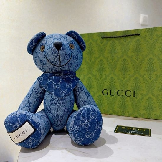 Gucci Handmade Jointed Teddy Bear Plush