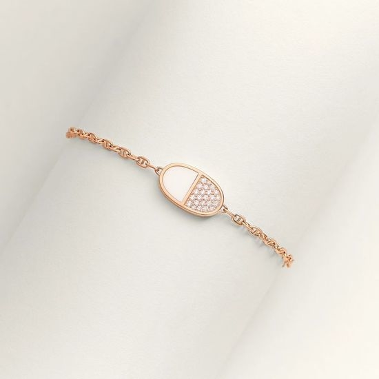 Hermes Classic Delicate Bracelet 18K Gold Plated