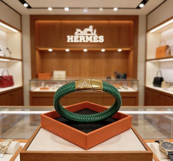 Hermes Artisan Woven Leather Hermes Bracelet