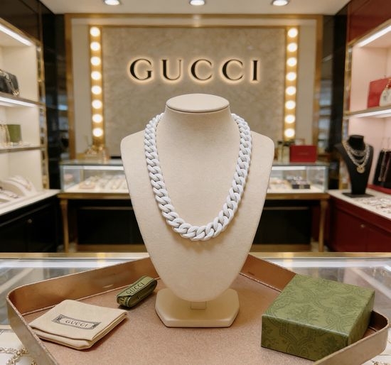 Gucci Textured Vintage Casual Daily Necklace