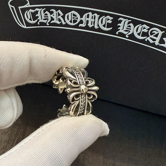 Chrome Hearts Vintage Cross Pattern Ring