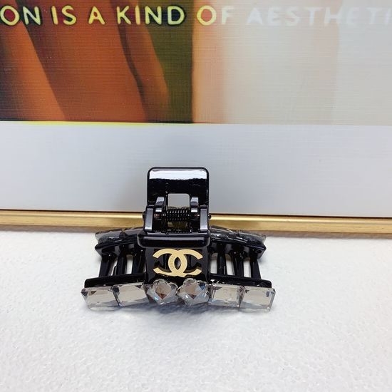 Chanel Rhinestone Hair Claw Clip for Daily Wear