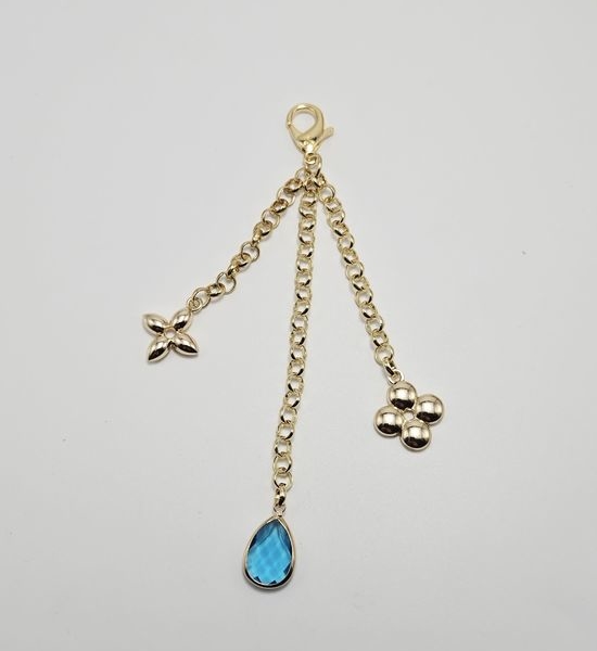 Louis Vuitton LV Enamel Color Bag Chain Pendant