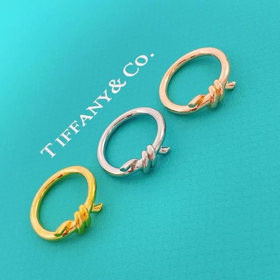 Tiffany & Co. Classic Knot Design Fashion Ring