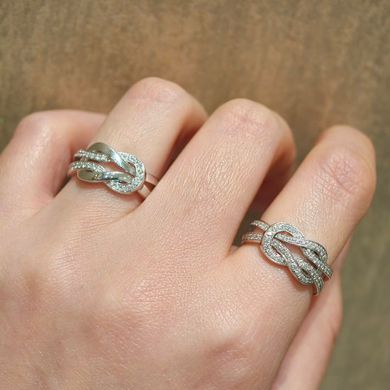 Fred Exquisite Buckle Design Ring