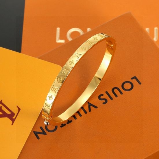 Louis Vuitton LV Hollow Clover Bangle Timeless Jewelry